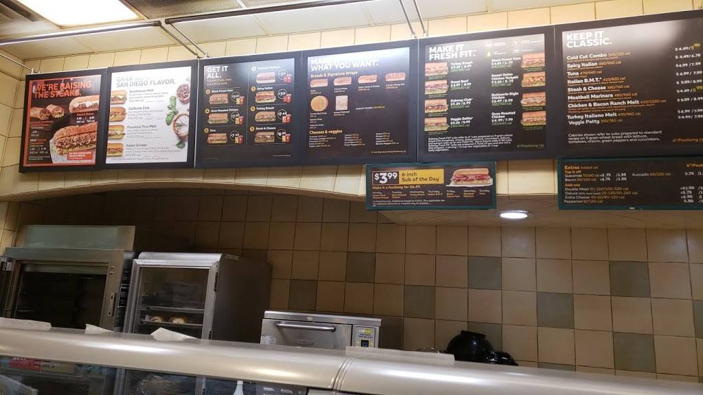 Subway | restaurant | 103 C, 3452, 1836 Oceanside Blvd, Oceanside, CA 92054, USA | 7609677827 OR +1 760-967-7827