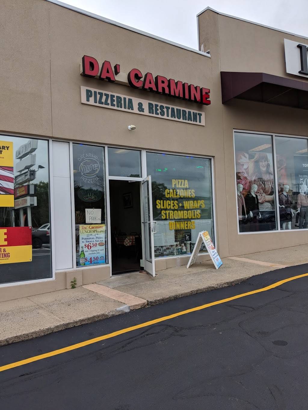 Da Carmine Pizzeria & Restaurant | restaurant | Branford, CT 06405, USA | 2034813208 OR +1 203-481-3208