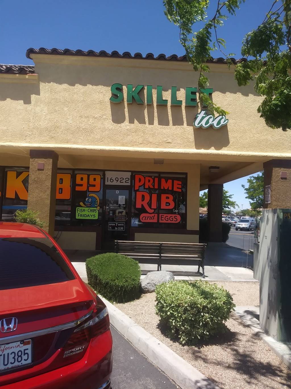 Skillet Cafe Too | restaurant | 16922 Main St, Hesperia, CA 92345, USA | 7609499988 OR +1 760-949-9988