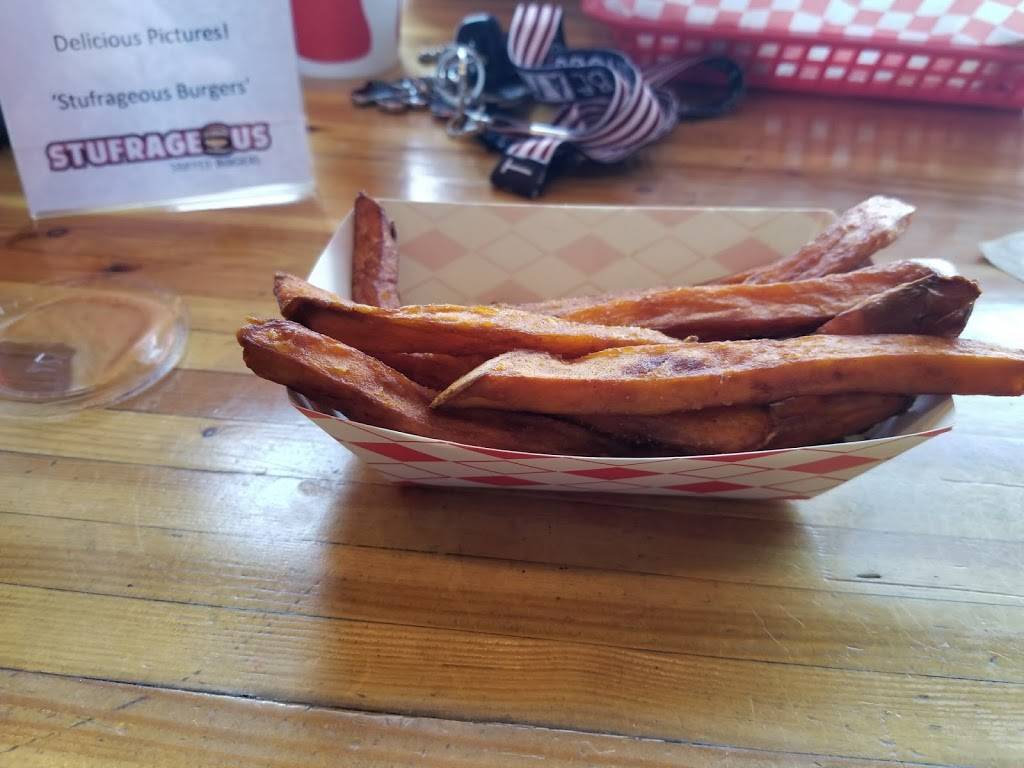 Stufrageous Stuffed Burgers | restaurant | 1036 W Southern Ave, Mesa, AZ 85210, USA | 4809691305 OR +1 480-969-1305