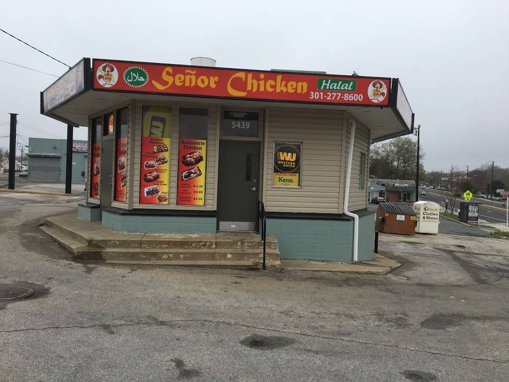 Señor Chicken | restaurant | 5439 Annapolis Rd, Bladensburg, MD 20710, USA | 3012778600 OR +1 301-277-8600