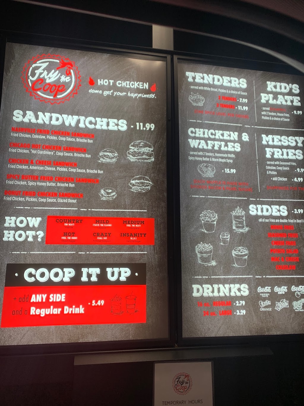 Fry the Coop | restaurant | 2019 75th St, Darien, IL 60561, USA | 6305417802 OR +1 630-541-7802