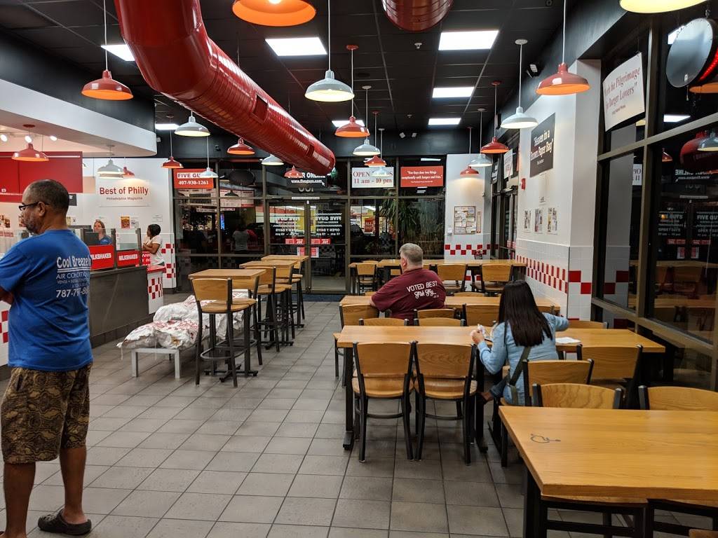 Five Guys | meal takeaway | Dr Phillips, Orlando, FL 32819, USA | 4079301261 OR +1 407-930-1261