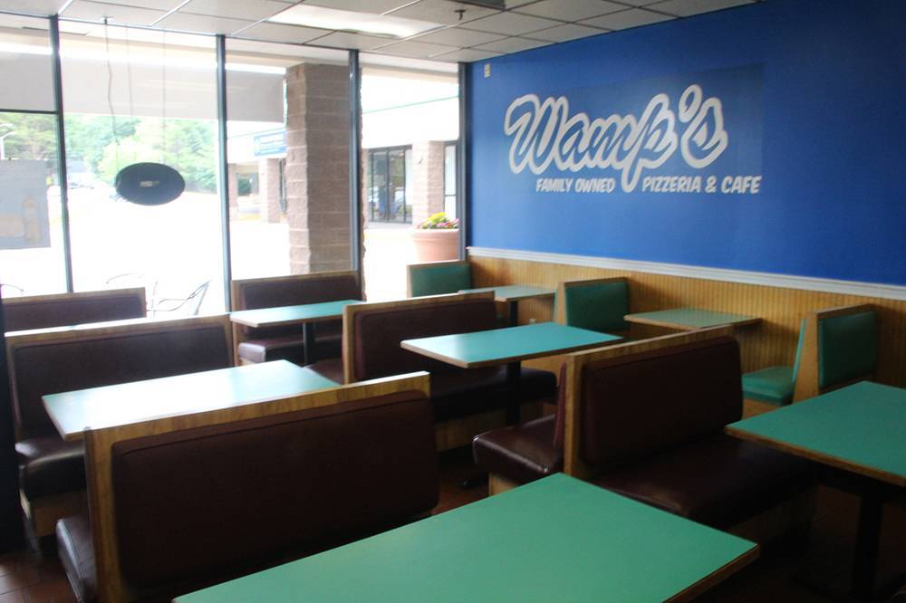 Wamps Pizzeria | restaurant | 733 Granite St, Braintree, MA 02184, USA | 7818434477 OR +1 781-843-4477