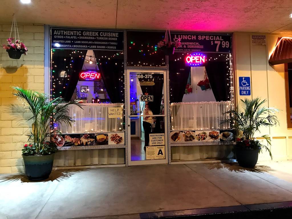 Santorini Gyro | restaurant | 68375 E Palm Canyon Dr, Cathedral City, CA 92234, USA | 7608313663 OR +1 760-831-3663