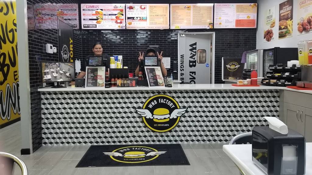 WNB Factory - Wings & Burger | restaurant | 1475 GA-20 #405, Lawrenceville, GA 30043, USA | 6783954480 OR +1 678-395-4480