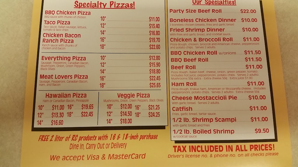 Foxs Pizza and Bakery | restaurant | 403 N Main St, Wilmington, IL 60481, USA | 8154762907 OR +1 815-476-2907