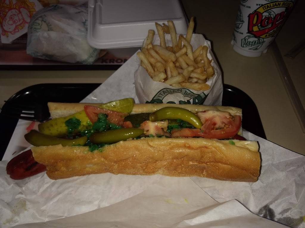 Pop’s Italian Beef & Sausage | restaurant | 1498 N Main St, Crown Point, IN 46307, USA | 2196639801 OR +1 219-663-9801