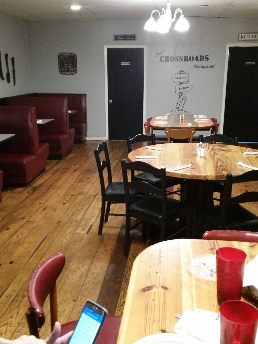 Crossroads Restaurant | restaurant | 505 Bowdon St, Tallapoosa, GA 30176, USA | 7705743663 OR +1 770-574-3663