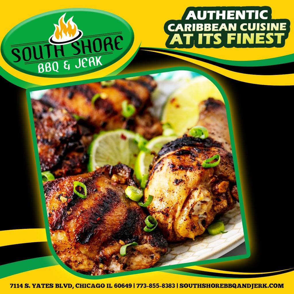 Southshore BBQ & Jerk | restaurant | 7114 S Yates Blvd, Chicago, IL 60649, USA | 7738558383 OR +1 773-855-8383