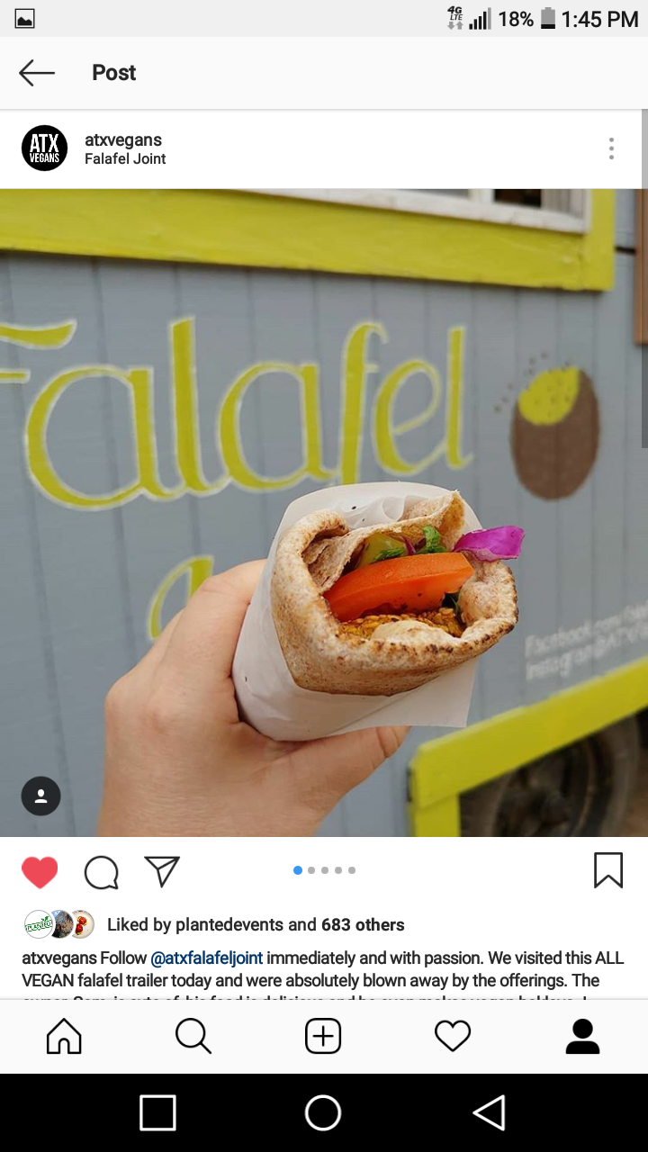 Falafel Joint | restaurant | 2512 Rio Grande St, Austin, TX 78705, USA | 7373462122 OR +1 737-346-2122