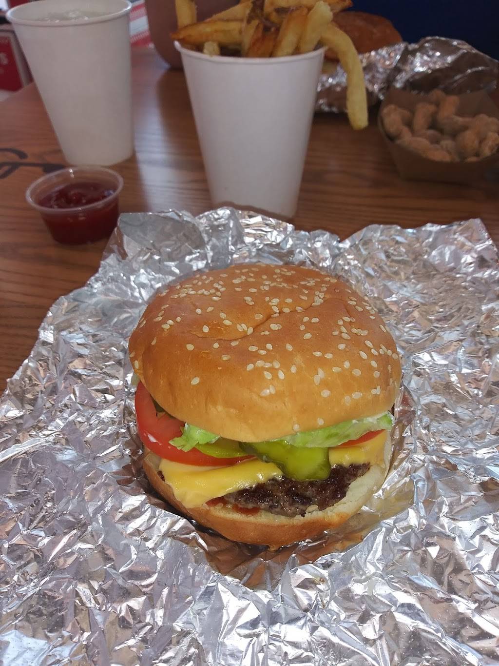 Five Guys | meal takeaway | 6450 N Desert Blvd, El Paso, TX 79912, USA | 9152496836 OR +1 915-249-6836