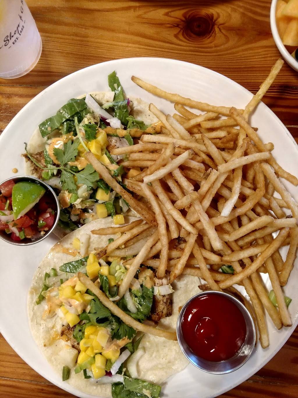 Beach Shop & Grill | restaurant | 701 S Anderson Blvd, Topsail Beach, NC 28445, USA | 9103286501 OR +1 910-328-6501