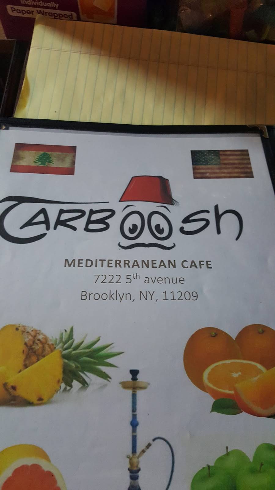 Tarboosh | restaurant | 7222 5th Ave, Brooklyn, NY 11209, USA | 7186309990 OR +1 718-630-9990