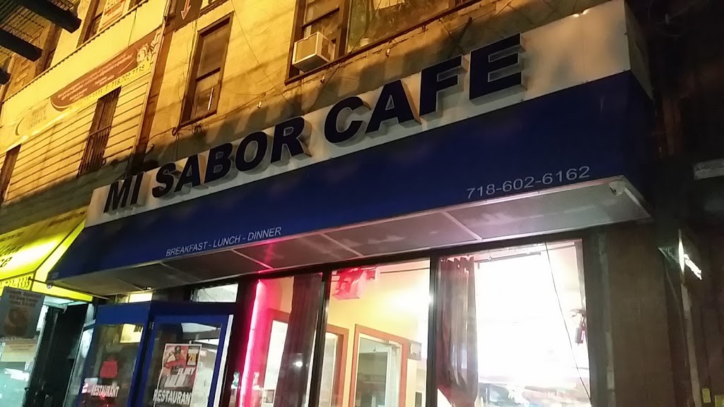 Mi Sabor Cafe | restaurant | 920 Broadway, Brooklyn, NY 11206, USA | 7186026160 OR +1 718-602-6160