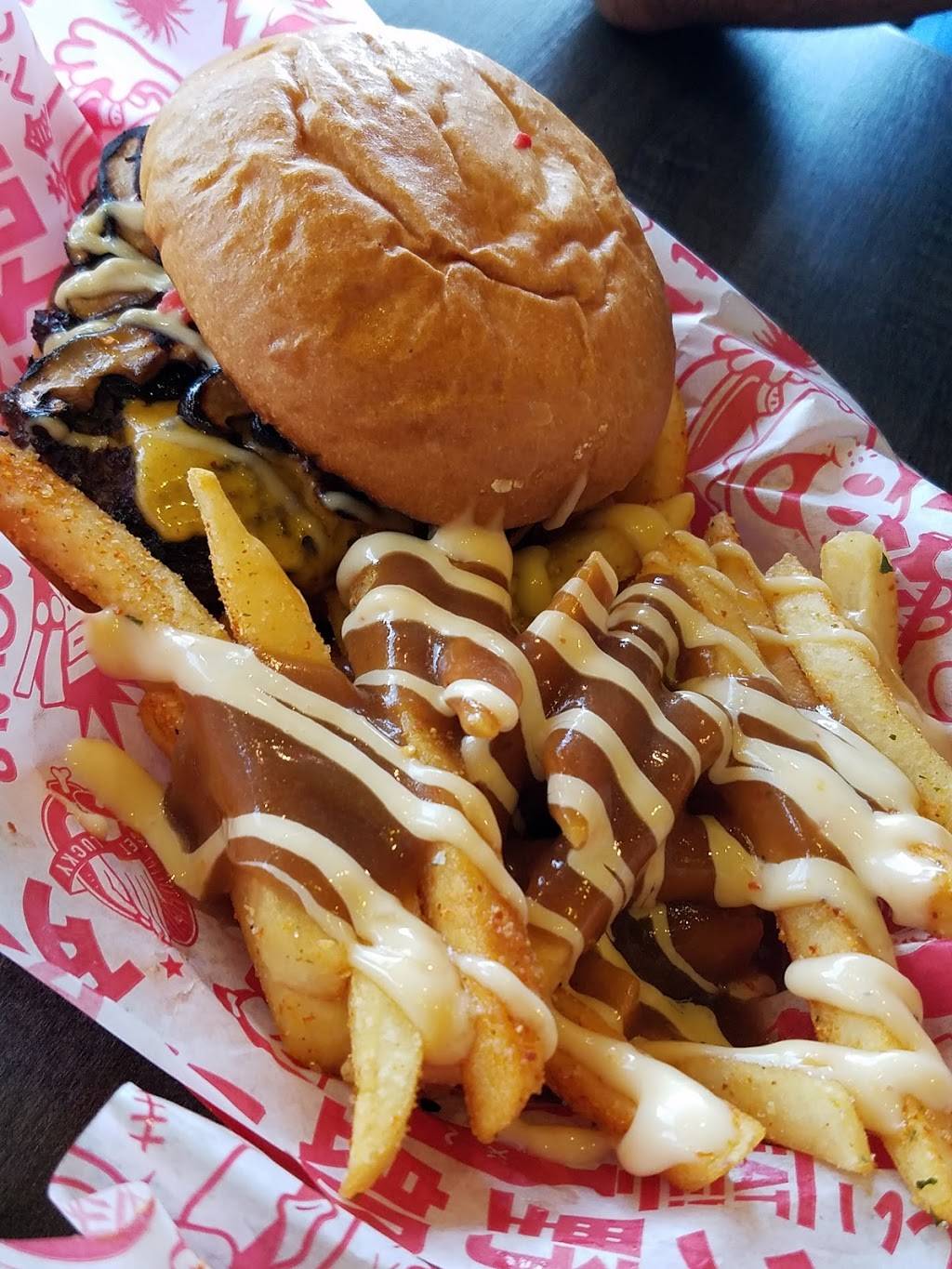 Fukuburger Buffalo | restaurant | 7365 S Buffalo Dr unit a, Las Vegas, NV 89113, USA | 7026846161 OR +1 702-684-6161