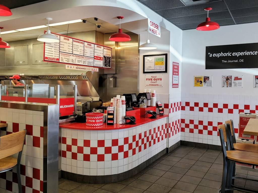 Five Guys | meal takeaway | 670 University Ave, San Diego, CA 92103, USA | 6192999105 OR +1 619-299-9105