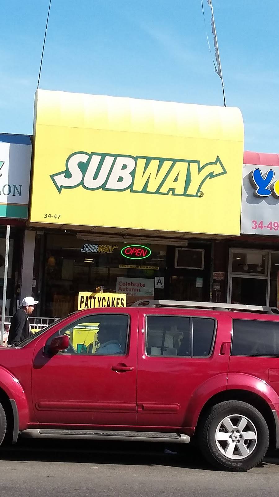 Subway Restaurants | restaurant | 34-47 Junction Blvd, Jackson Heights, NY 11372, USA | 7186517041 OR +1 718-651-7041