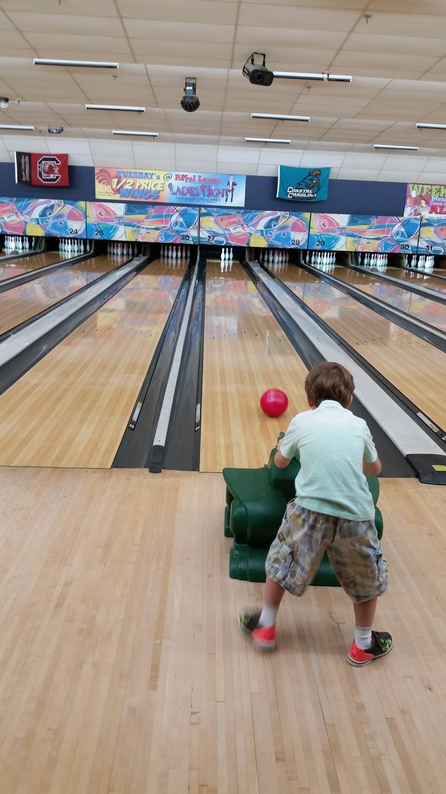 Royal Lanes Family Entertainment Center | meal takeaway | 106 Central Ave, Goose Creek, SC 29445, USA | 8435722695 OR +1 843-572-2695