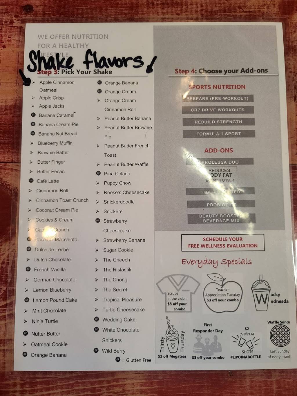 Heath Nutrition & Energy | restaurant | 110 Smirl Dr Ste 107, Heath, TX 75032, USA | 4694932935 OR +1 469-493-2935