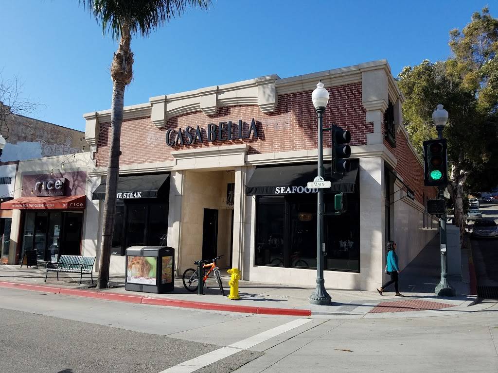 Casa Bella | restaurant | 391 E Main St, Ventura, CA 93001, USA | 8053401118 OR +1 805-340-1118