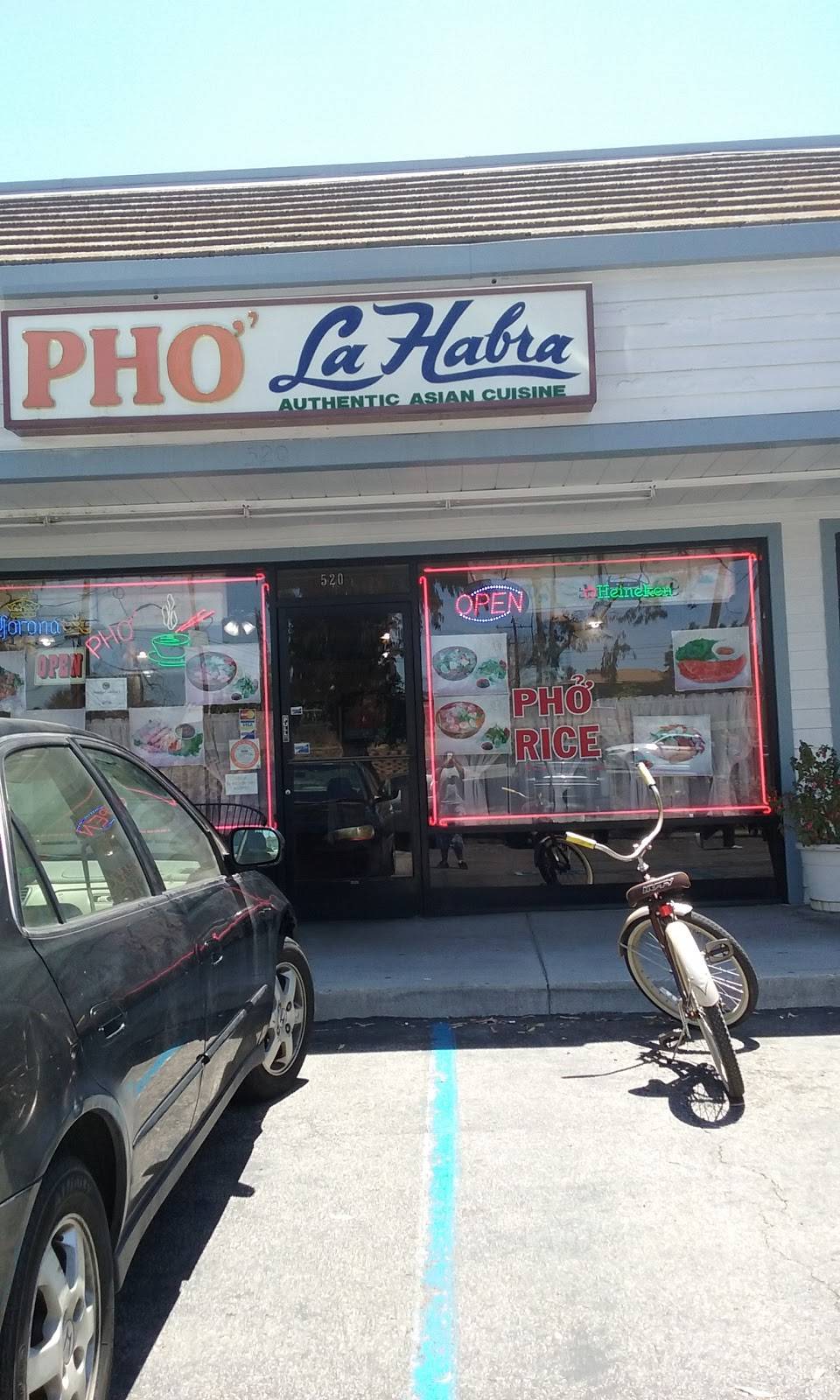 Pho La Habra | restaurant | 520 W Lambert Rd, La Habra, CA 90631, USA | 5626901107 OR +1 562-690-1107