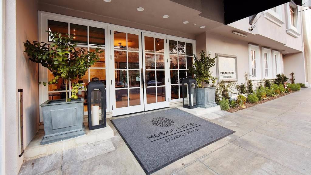 Mosaic Hotel | restaurant | 125 S Spalding Dr, Beverly Hills, CA 90212, USA | 3102780303 OR +1 310-278-0303