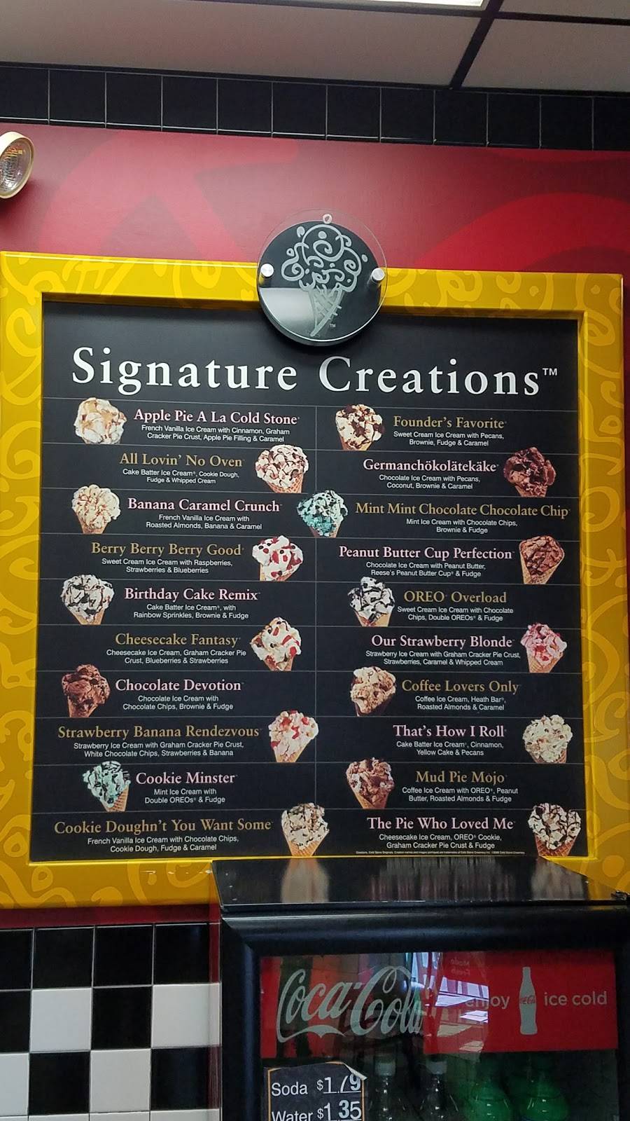 Cold Stone Creamery | bakery | 14622 Ventura Blvd Ste 119, Sherman Oaks, CA 91403, USA | 8189072702 OR +1 818-907-2702