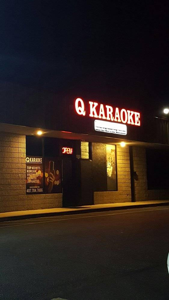Q Karaoke | night club | 4519 S Orange Blossom Trail, Orlando, FL 32839, USA | 4074768280 OR +1 407-476-8280