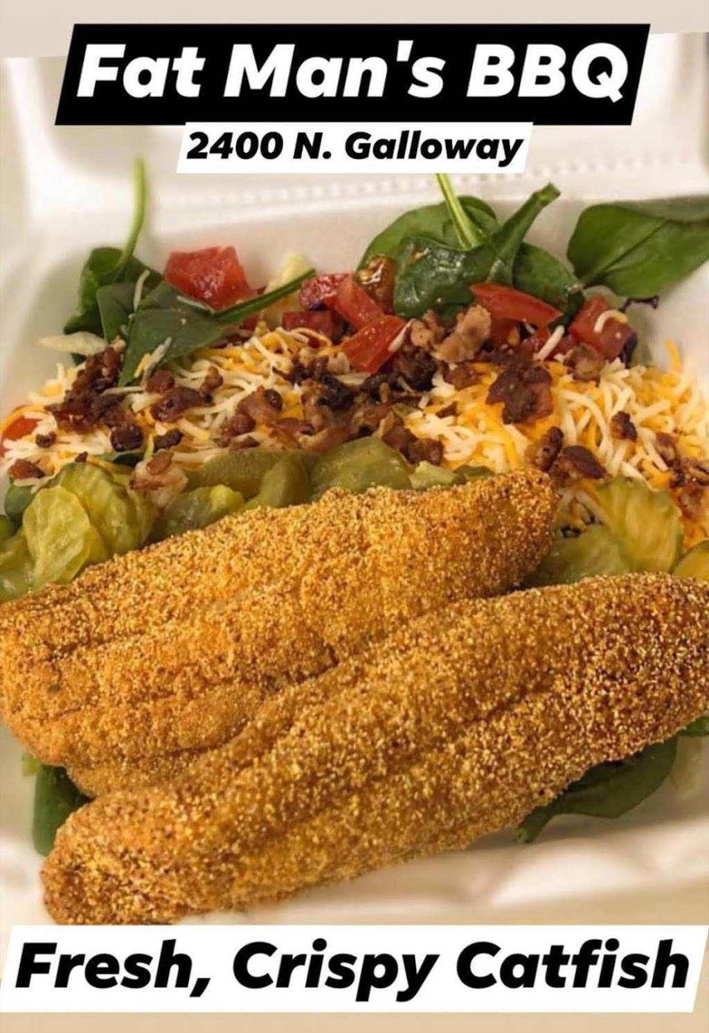 Fatmans BBQ | restaurant | 2400 N Galloway Ave, Mesquite, TX 75150, USA | 8777328626 OR +1 877-732-8626