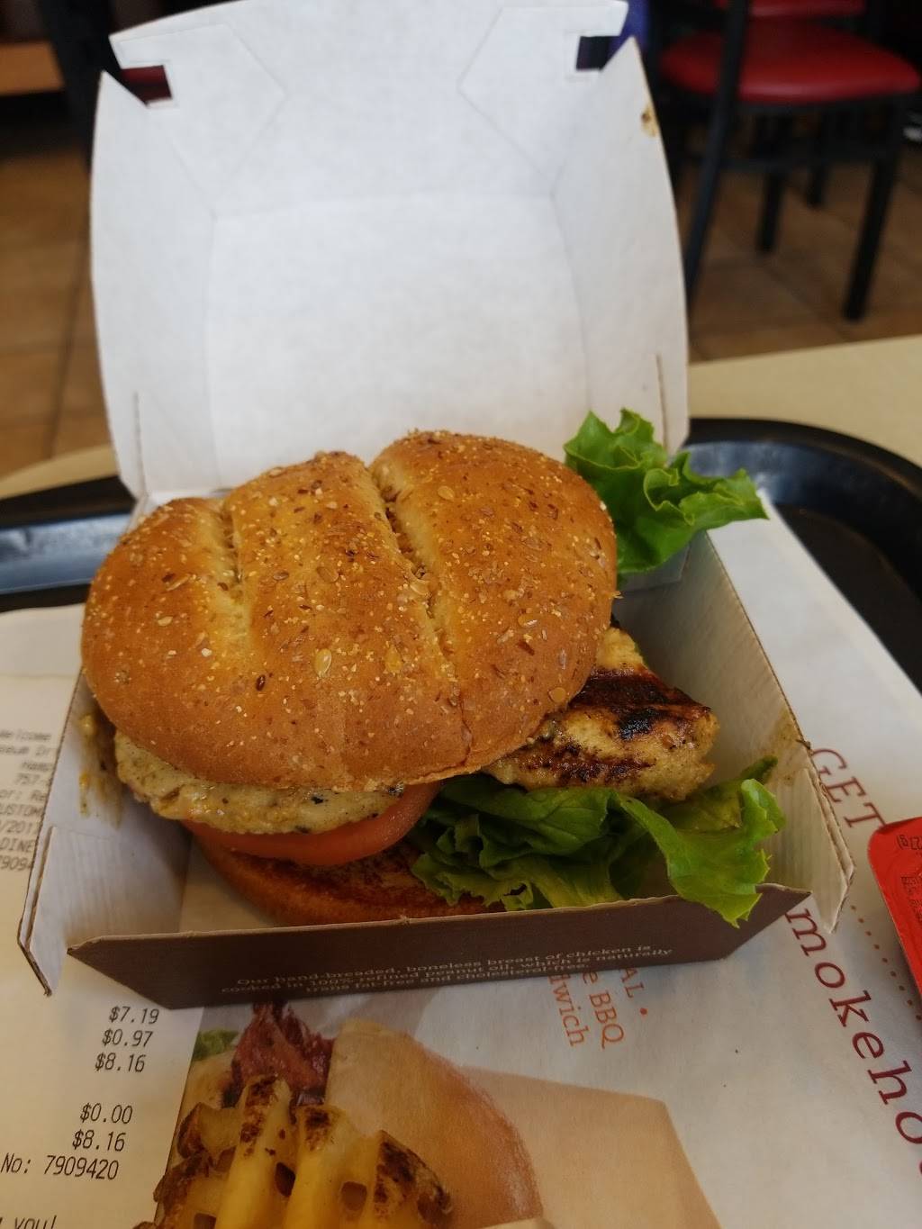 Chick-fil-A | restaurant | 2140 Coliseum Dr, Hampton, VA 23666, USA | 7578261277 OR +1 757-826-1277