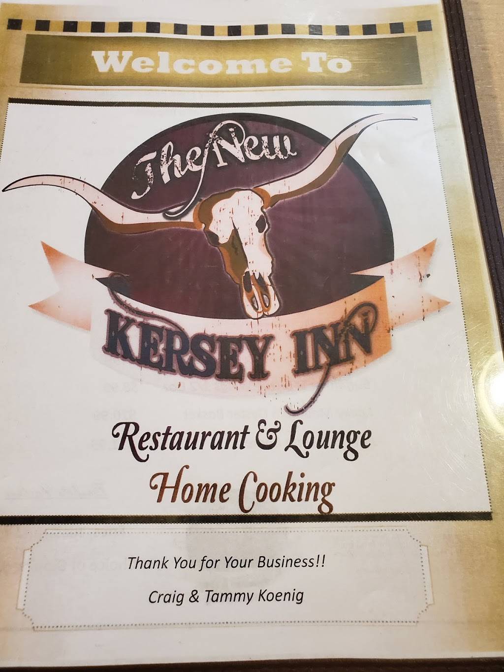The New Kersey Inn | restaurant | 106 Hill St, Kersey, CO 80644, USA | 9703522676 OR +1 970-352-2676