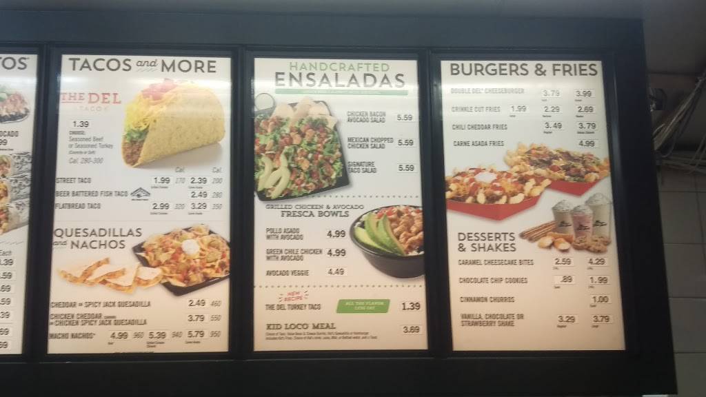 Del Taco | meal takeaway | 421 W Palmdale Blvd, Palmdale, CA 93551, USA | 6619472889 OR +1 661-947-2889