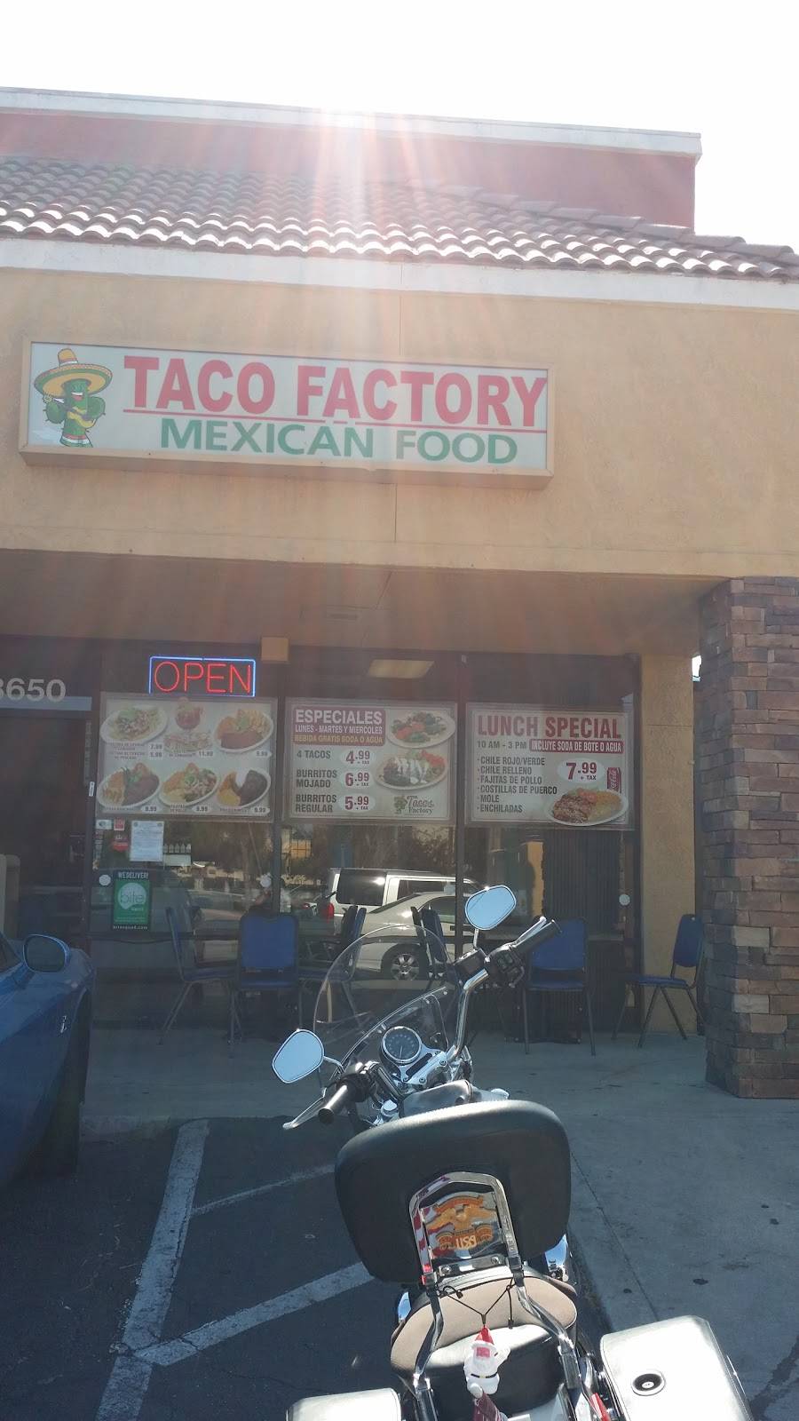 Taco Factory | restaurant | 3650 N Norwalk Blvd, Long Beach, CA 90808, USA | 5625520221 OR +1 562-552-0221