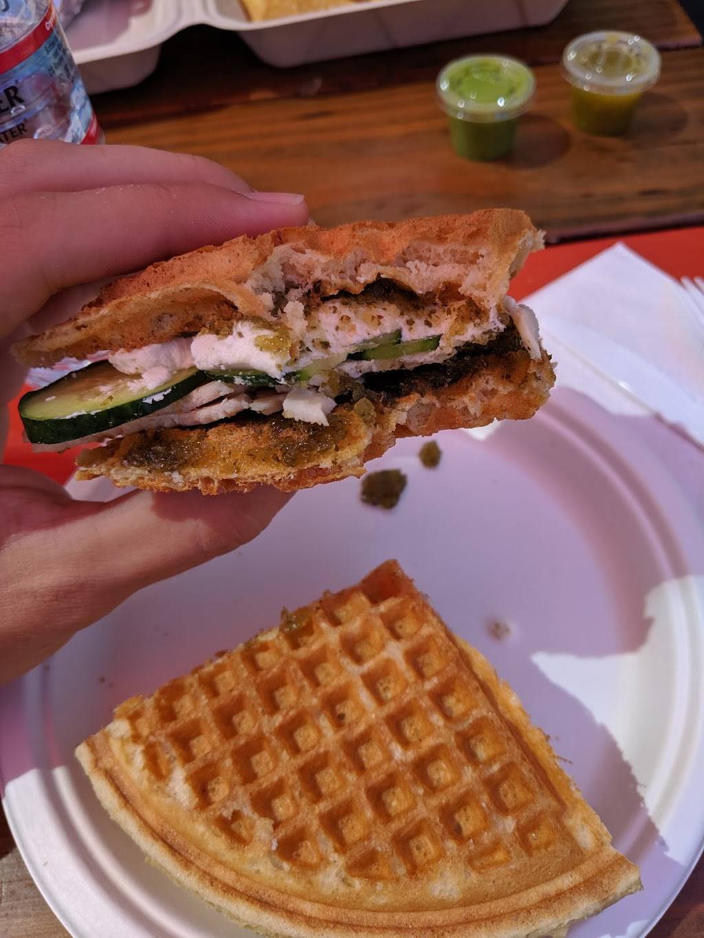 Smaaken Waffle Sandwiches | restaurant | 5029 SE Division St, Portland, OR 97206, USA | 5036888214 OR +1 503-688-8214