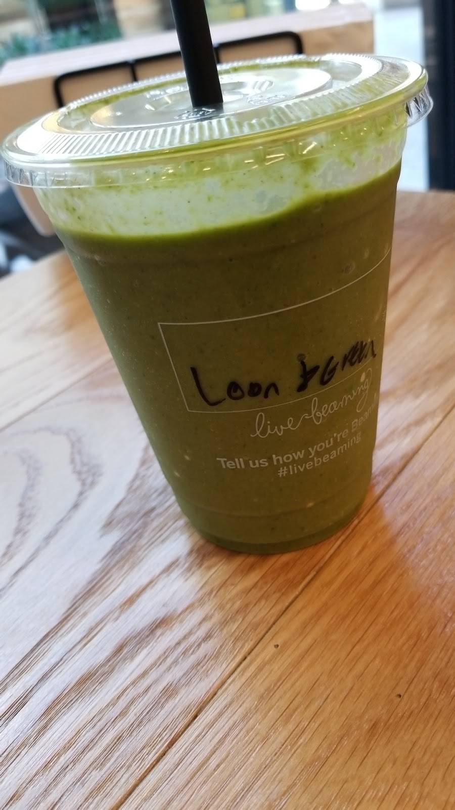 Beaming Organic Superfood Cafe: Century City | cafe | 10250 Santa Monica Blvd, Los Angeles, CA 90067, USA | 3104214500 OR +1 310-421-4500