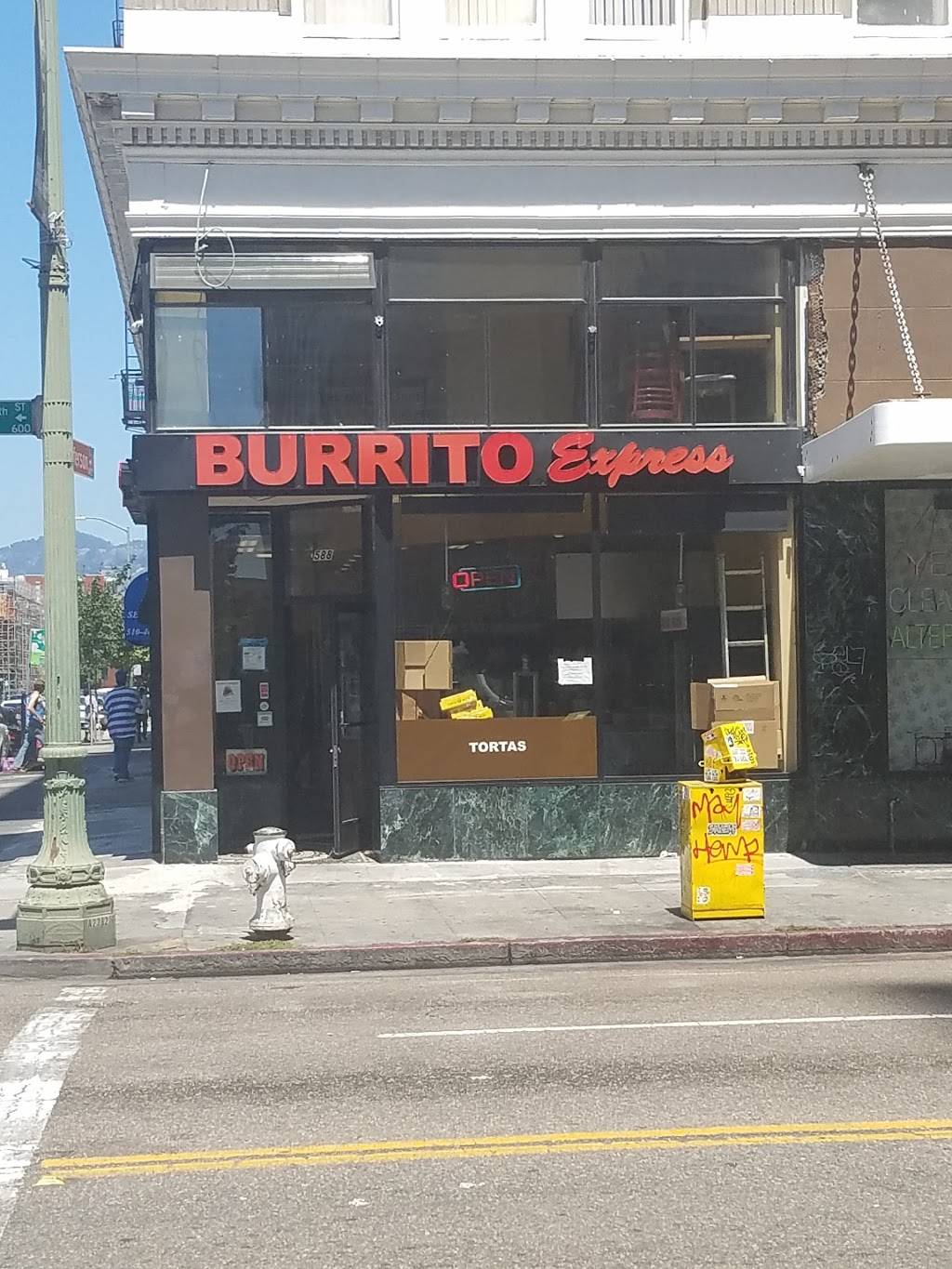 Burrito Express | restaurant | 588 14th St, Oakland, CA 94612, USA | 5108345700 OR +1 510-834-5700