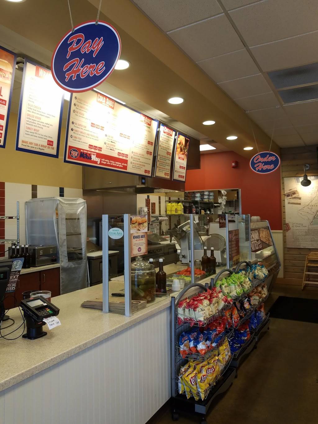 Jersey Mikes Subs | meal takeaway | 606 N Lapeer Rd, Lake Orion, MI 48362, USA | 2488148445 OR +1 248-814-8445