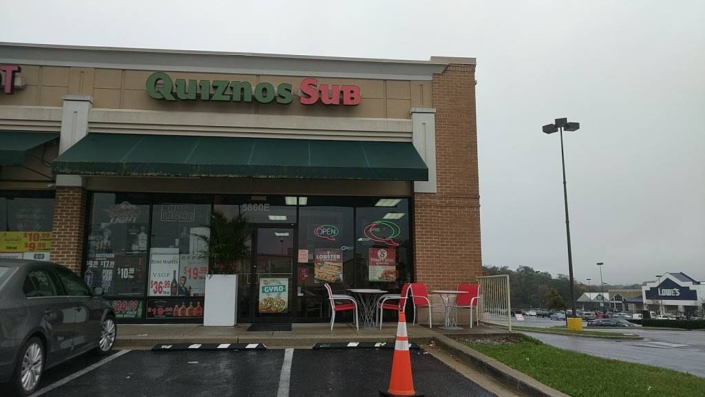 Quiznos | restaurant | 5860 Baltimore National Pike Unit E, Catonsville, MD 21228, USA | 4107477570 OR +1 410-747-7570