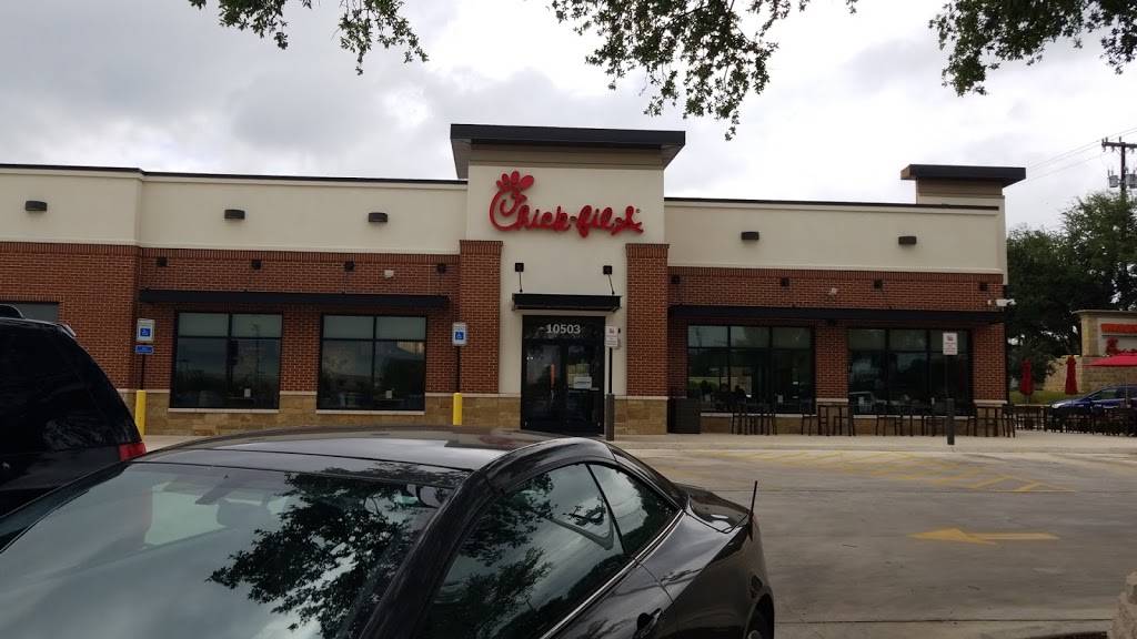 Chick-fil-A | restaurant | 10503 NW Military Hwy, San Antonio, TX 78231, USA | 2104795000 OR +1 210-479-5000