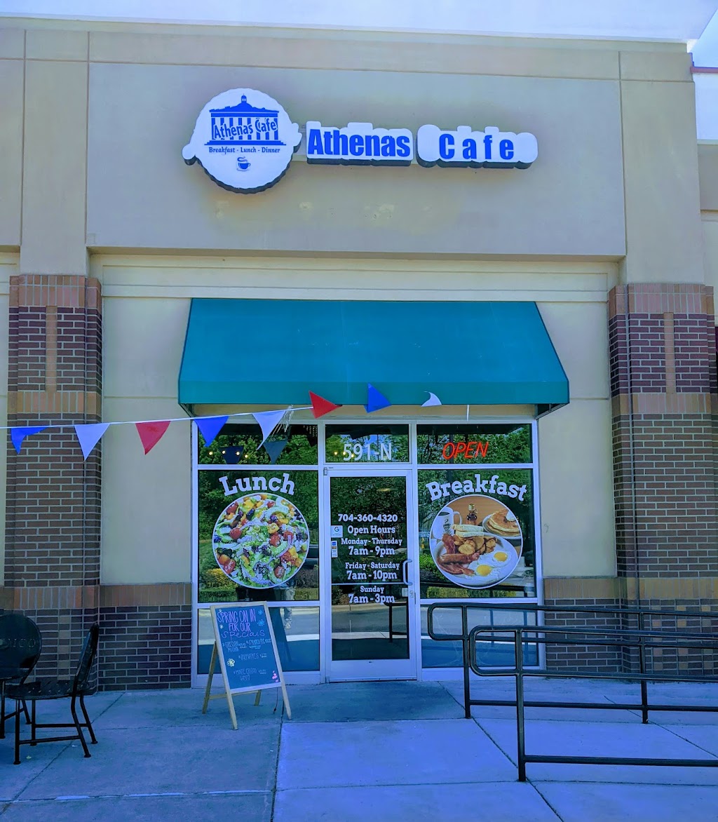 Athenas Cafe | restaurant | 591 River Hwy N, Mooresville, NC 28117, USA | 7043604320 OR +1 704-360-4320