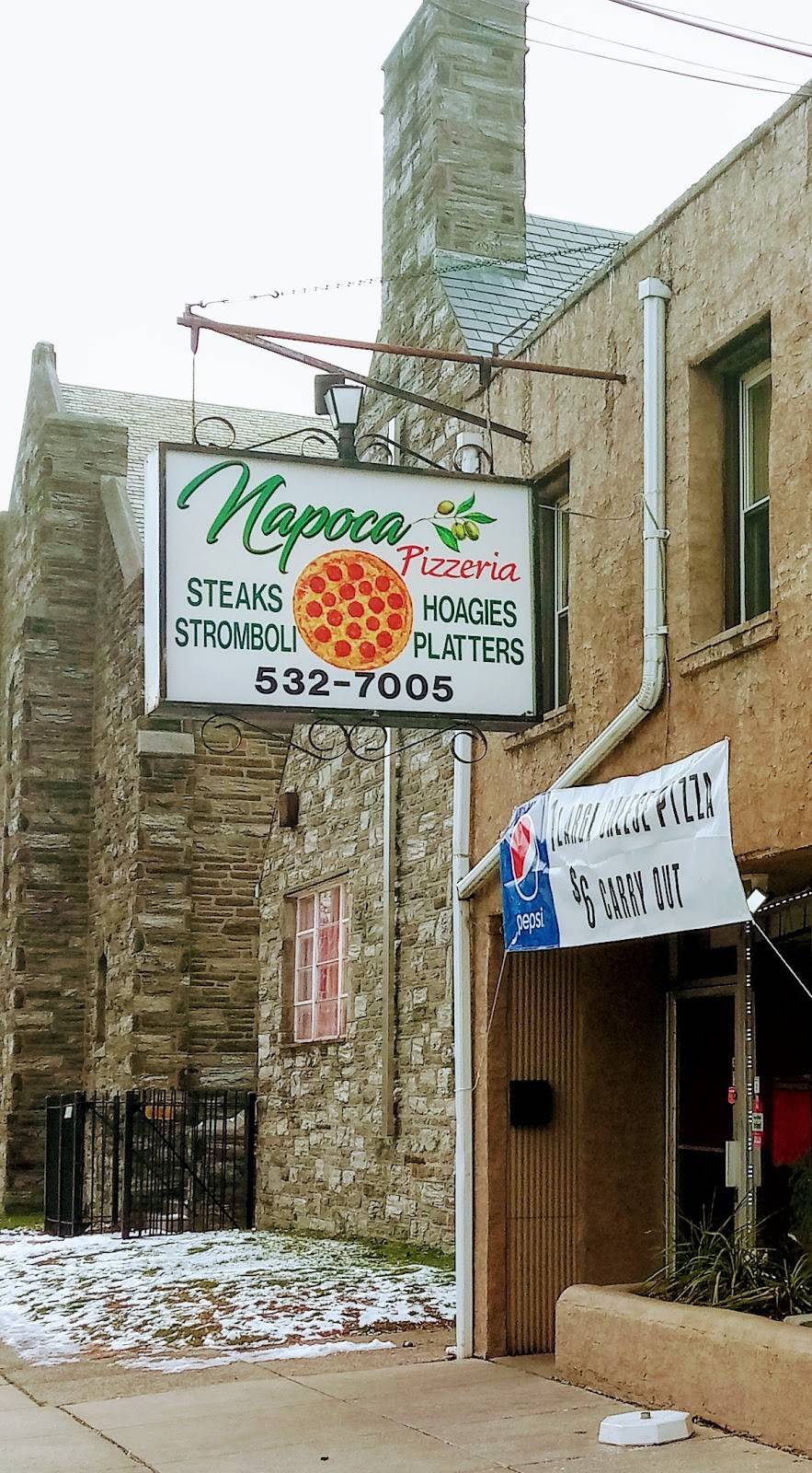 Napoca Pizzeria | restaurant | 10 W Winona Ave, Norwood, PA 19074, USA | 6105327005 OR +1 610-532-7005