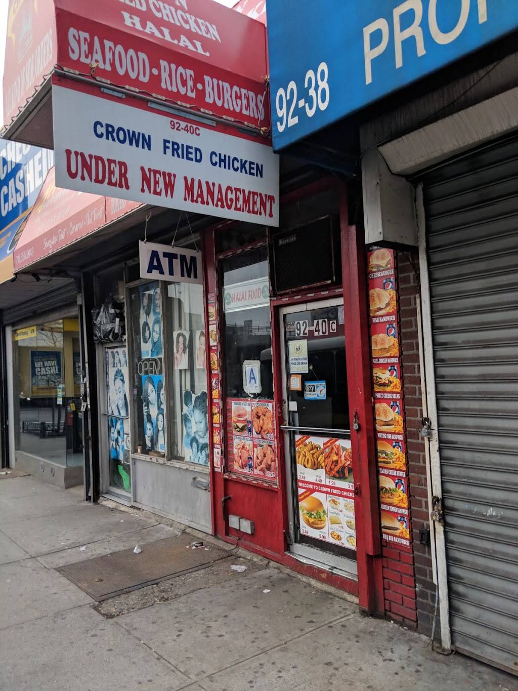 Crown Fried Chicken | restaurant | 9240 Guy R Brewer Blvd # C, Jamaica, NY 11433, USA | 7187251254 OR +1 718-725-1254