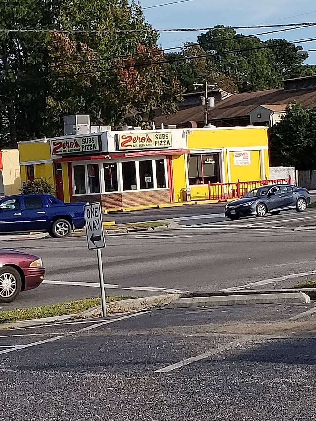 Zeros Subs | restaurant | 8596 Chesapeake Blvd, Norfolk, VA 23503, USA | 7575876641 OR +1 757-587-6641