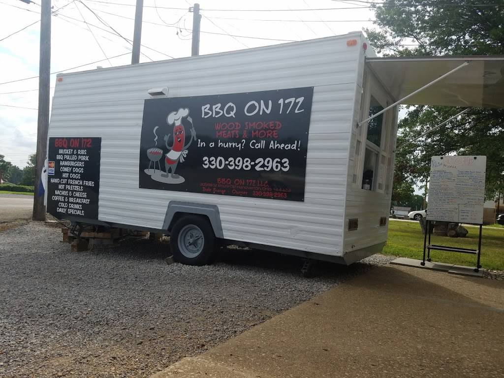 BBQ on 172 | restaurant | 30598 OH-172, Hanoverton, OH 44423, USA | 3303982963 OR +1 330-398-2963