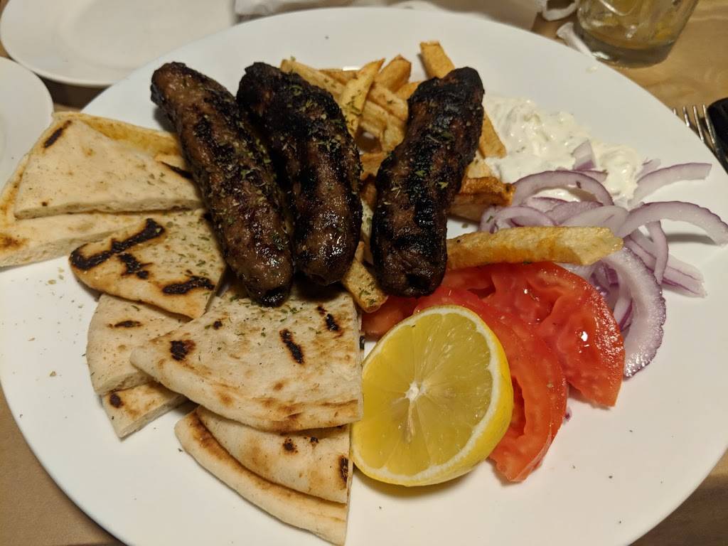 Andros Greek Grill & Pan Pizza | restaurant | 150 E Tarpon Ave, Tarpon Springs, FL 34689, USA | 7279351502 OR +1 727-935-1502