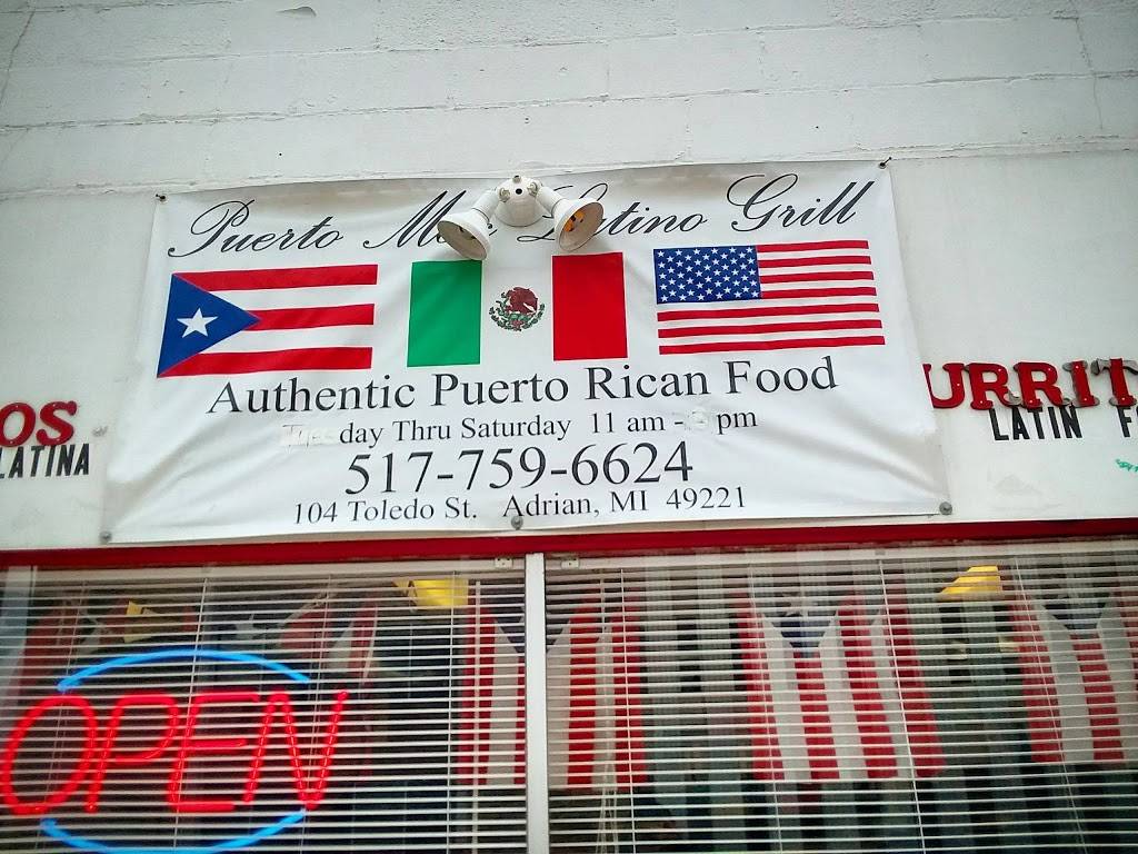 Puerto Mex Latino | restaurant | 104 Toledo St, Adrian, MI 49221, USA | 5177596624 OR +1 517-759-6624