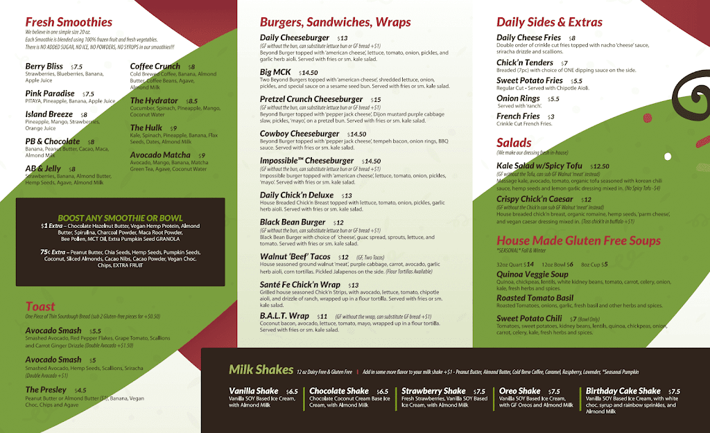 Daily Veg - Newark | restaurant | 133 E Main St, Newark, DE 19711, USA | 3022867388 OR +1 302-286-7388