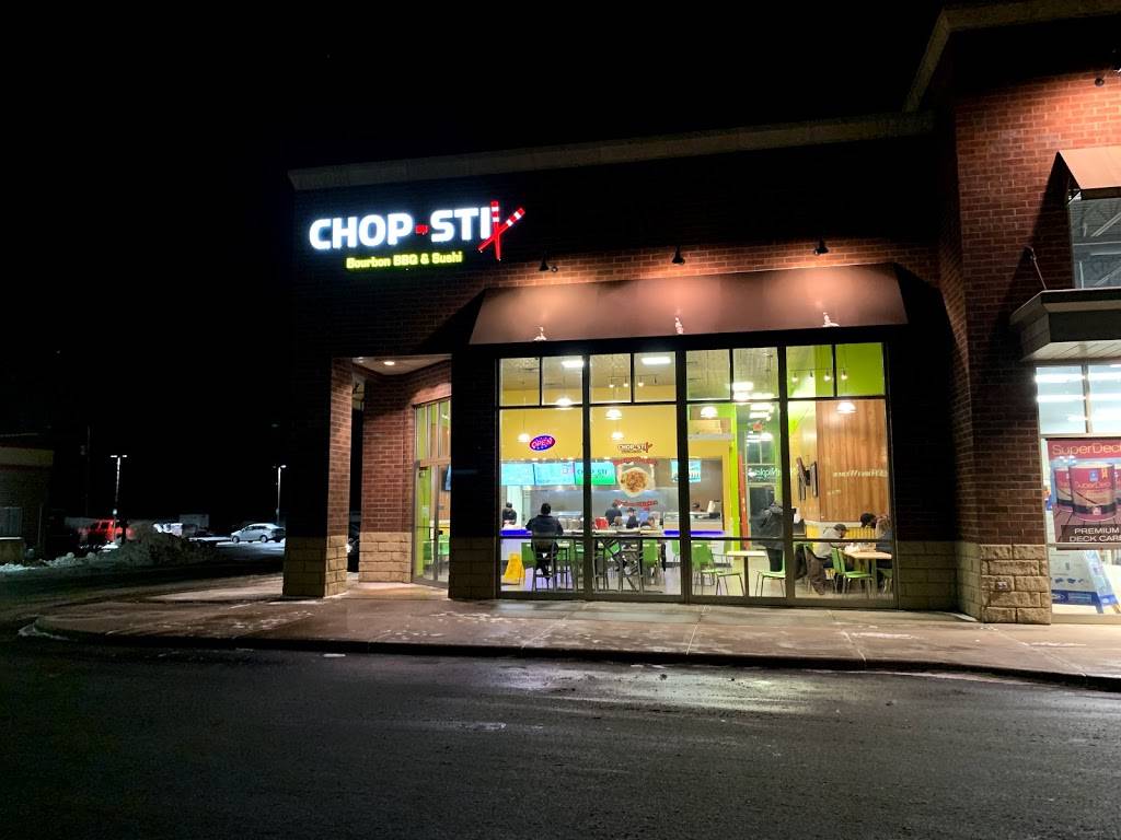 chop-stix bourbon bbq & sushi | restaurant | 2111 Stewart Ave #100, Wausau, WI 54401, USA | 7156793071 OR +1 715-679-3071