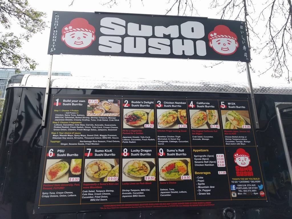 Sumo Sushi PSU | restaurant | 1898 SW 10th Ave, Portland, OR 97201, USA | 5034733691 OR +1 503-473-3691